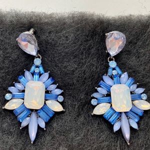 Blue earrings